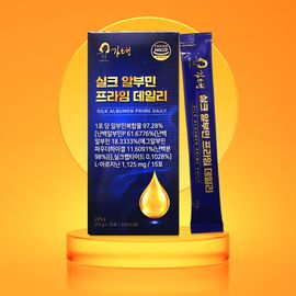 Kim Sohyeong Albumin Tơ Tằm Prime Thanh Nước Uống Hàng Ngày 15g 15 Gói _ Sản Xuất Tại Hàn Quốc